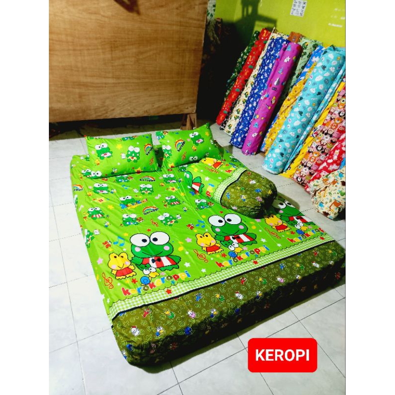 #SET SPEREI#. Dan #SPERAI SAJA#. UKURAN *180 dan *200. SPEREI HOMEMADE. MOTIF KARAKTER ANAK.