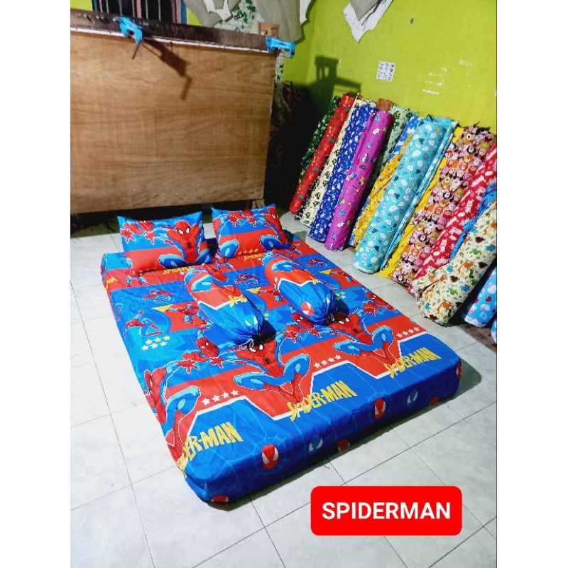 #SET SPEREI#. Dan #SPEREI SAJA#. UKURAN *90 dan *100. SPREI HOMEMADE. MOTIF KARAKTER.