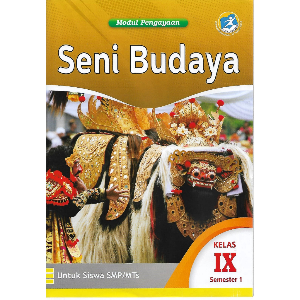 Buku LKS Seni Budaya Kelas 9 SMP Semester 1 Kurikulum 2013