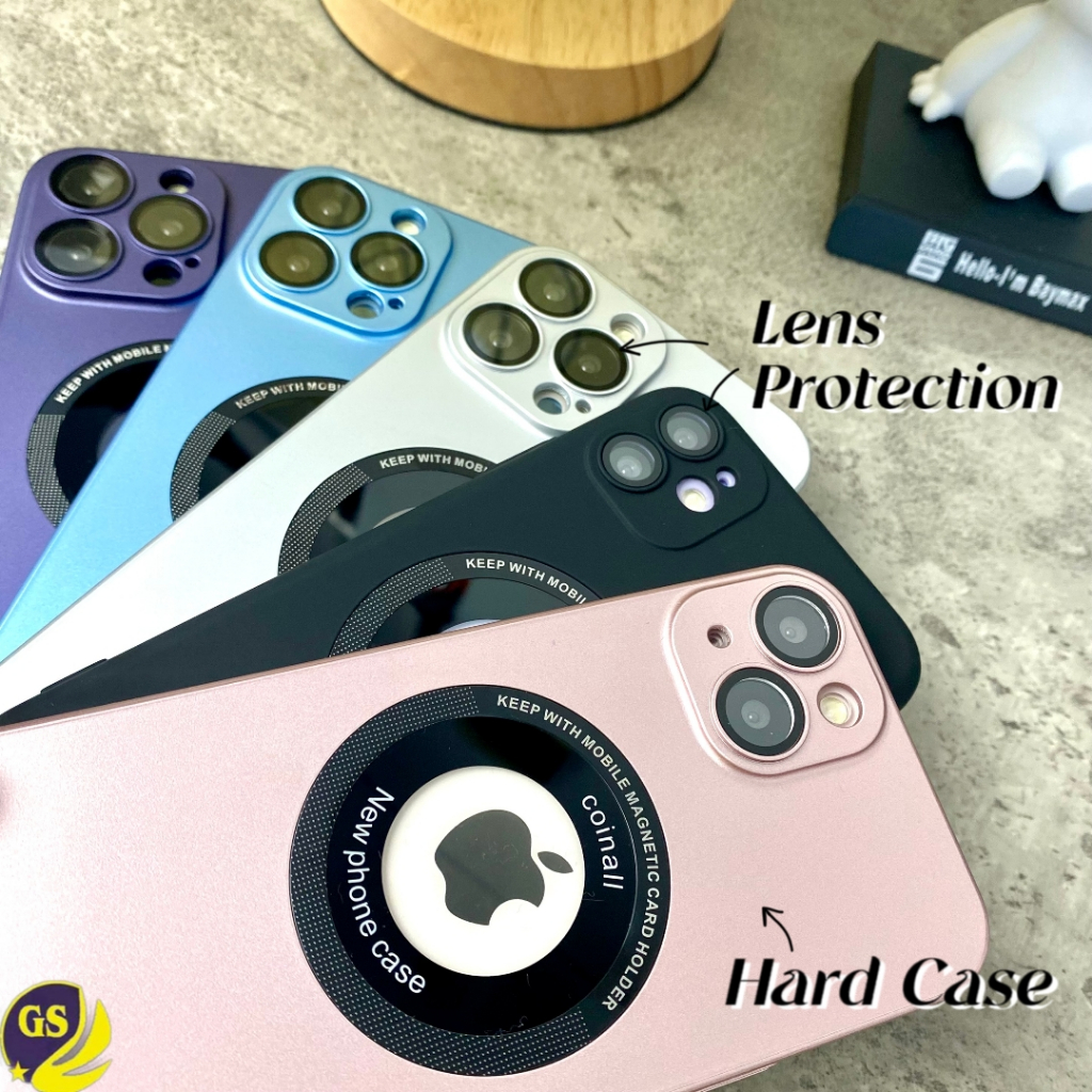 ( 2 ) HARDCASE LENS PROTECTION POP HYBRID MAGSAFE ULTRA DISC iPhone 14 PLUS 14 PRO MAX