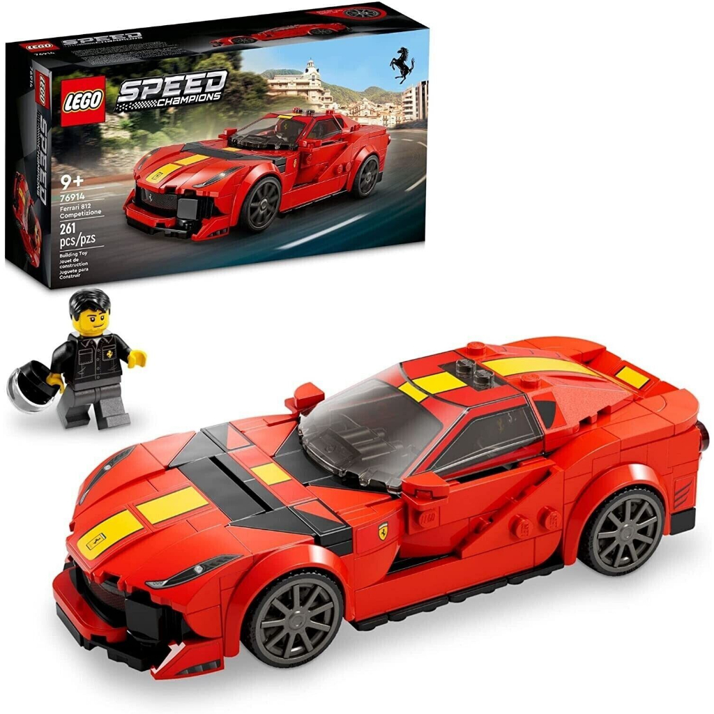 LEGO Speed Champions - 76914 Ferrari 812 Competizione Set Building Kid Toy Model Race Motor City Rac