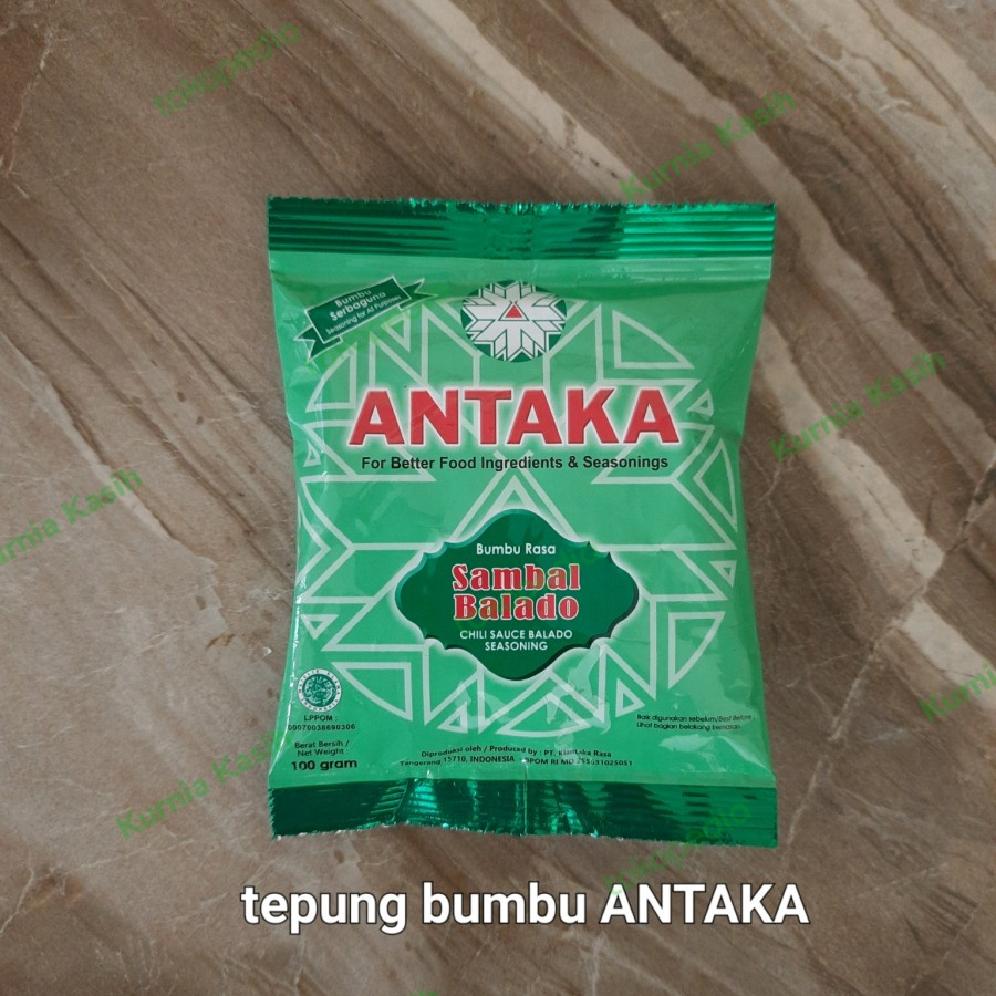 

tepung bumbu tabur ANTAKA 100gr/pak - sapi panggang