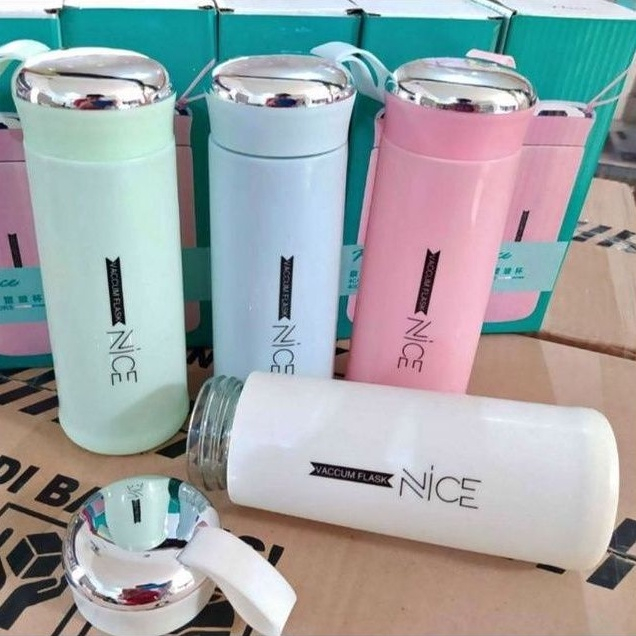 ✿ELYSABETHME✿ Botol minum kaca nice lucu kekinian