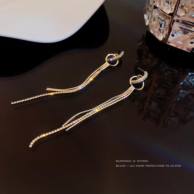 Anting Wanita Rumbai Korea Elegan Fashion Trending Style Premium