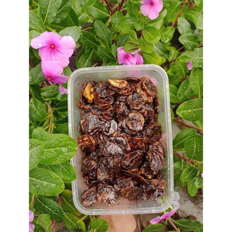 

kripik pisang coklat lumer