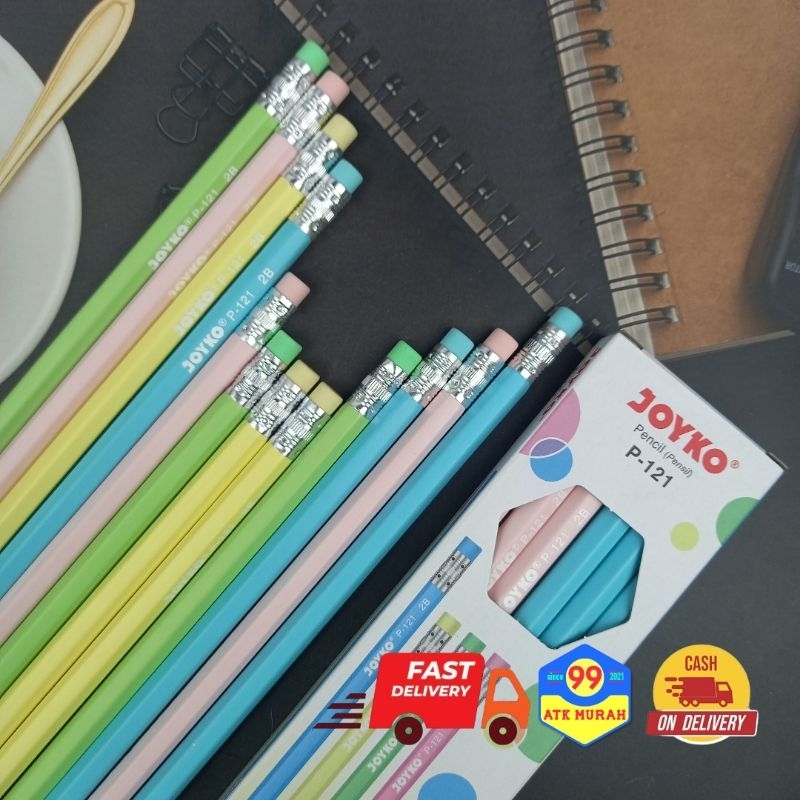 

CLEAN Pensil - Pensil 2B JOYKO P-121/Pensil 2B/Pencils/Pensil JOYKO