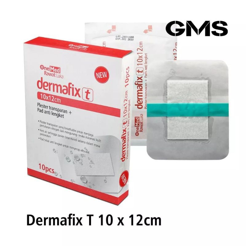 Dermafix T Onemed Plester Luka Transparant Anti Air