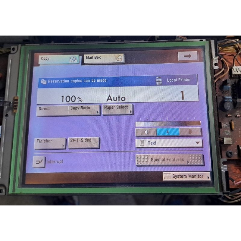 LCD WARNA MESIN FOTOCOPY CANON IR5020 IR6020 IR4570 IR6570 IR5050 IR5075