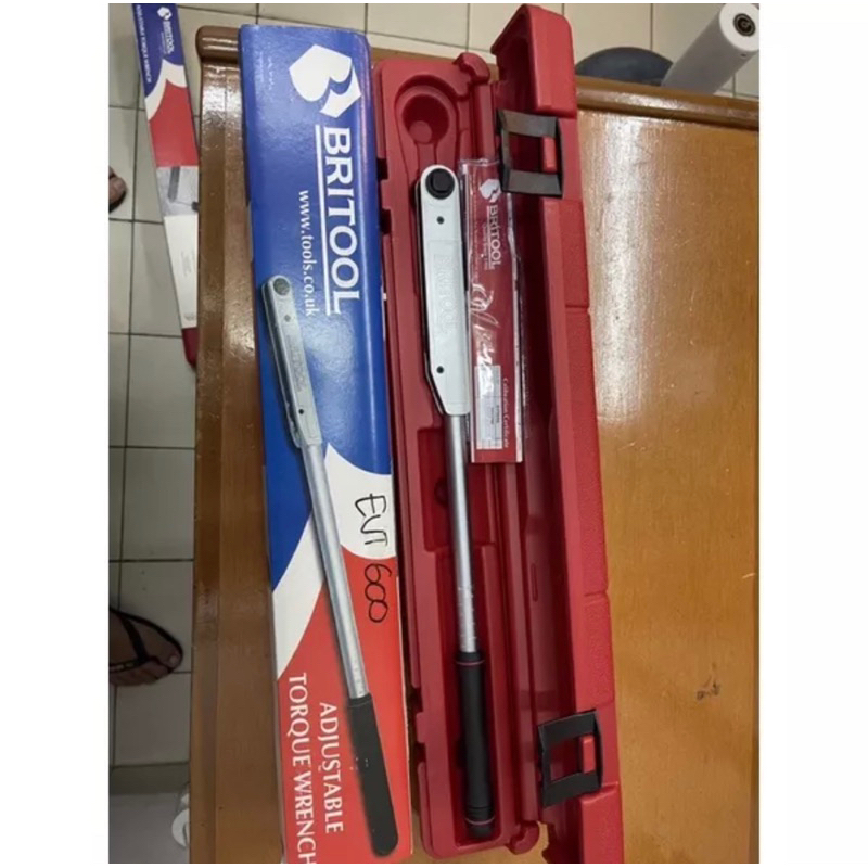 Britool original made in england Kunci torsi 1/2 inch Evt 600 Aex kunci momen torque wrench