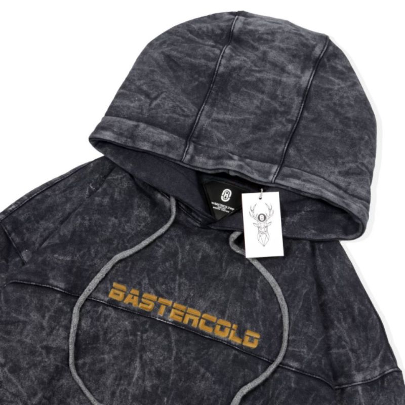 SWEATER HOODIE BASTERCOLD NEW SPORT FLOCKING SUNWASH