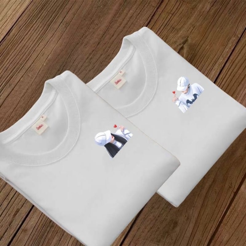 Kaos couple-Kaos pasangan- Kaos distro-Kaos polos oblong-Kaos termurah-cotton combed 30S-Kaos serba 