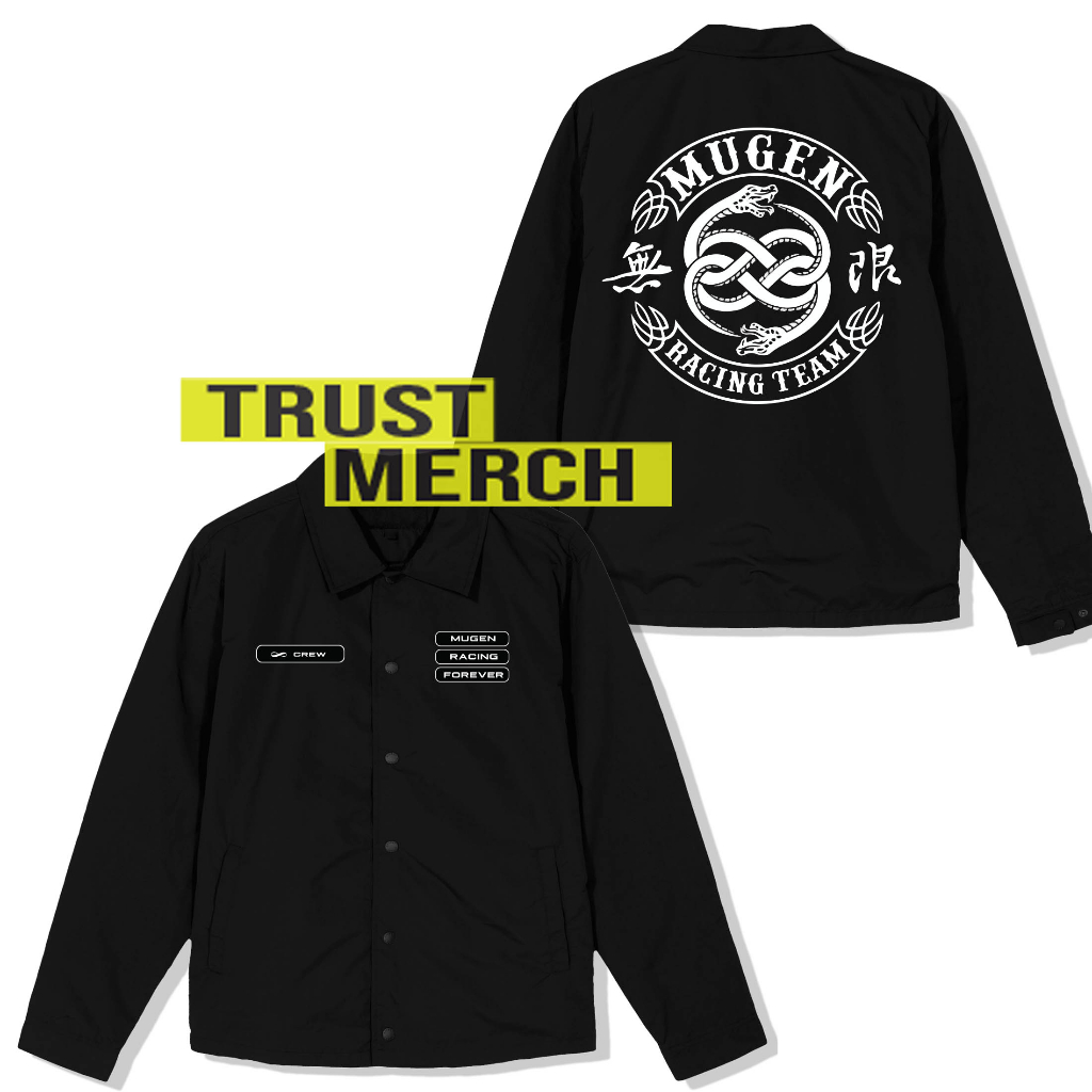 Jaket Coach Mugen Racing High And Low Action Japan