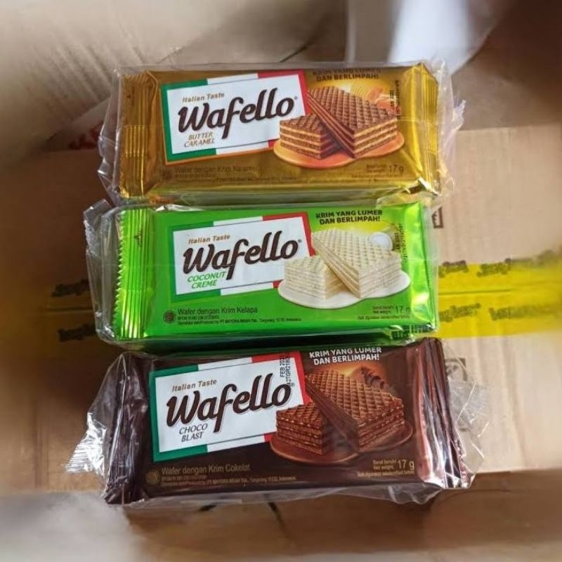 

Roma Wafello Wafer All Varian Isi 10 Pcs