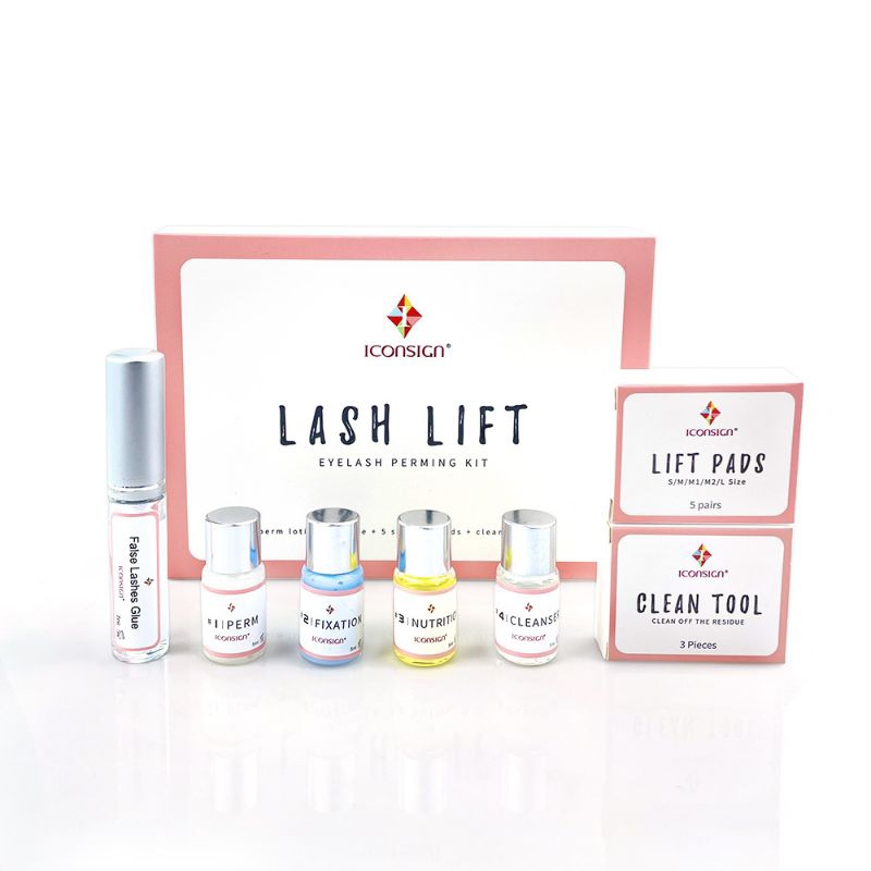 ready stock Iconsign Lash Lift eyelash perming kit/pelentik bulu mata awet 6 hingga 8 minggu