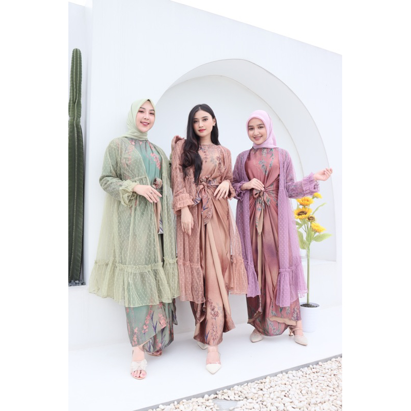 ARDANIA SET KAFTAN DRESS | KAFTAN GIES | KAFTAN KEKINIAN | GAMIS GIES TERBARU