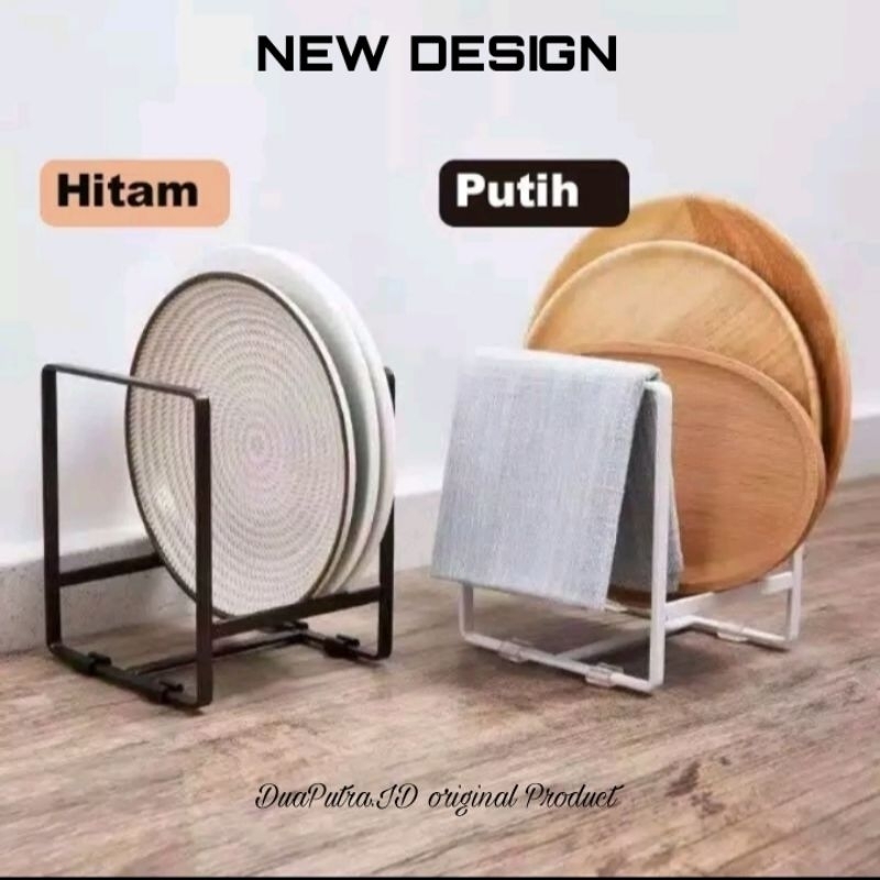 tempat piring rak piring serbaguna besi tebal