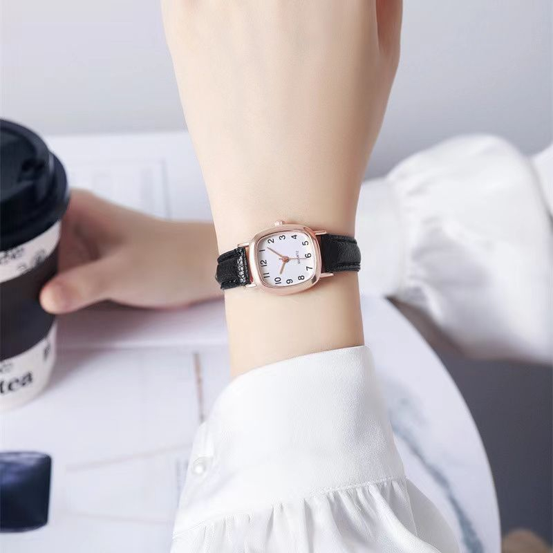 Miss curiosity [COD] Jam Tangan Wanita Gaya Retro Untuk Bisnis Korean Importi