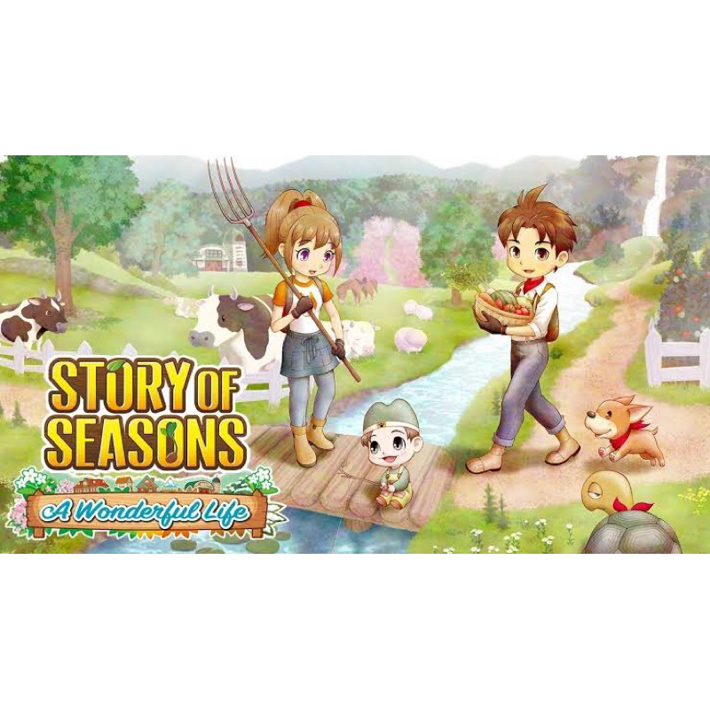 Story of Seasons A Wonderful Life Ps5 Kaset Story of seasons a wonderful life Ps5 Playstation 5 CD BD Games Game Original Asli storyofseasons season harvest moon harvestmoon friends of mineral town ps4 ps5 harves garden bluray disc new second bekas baru