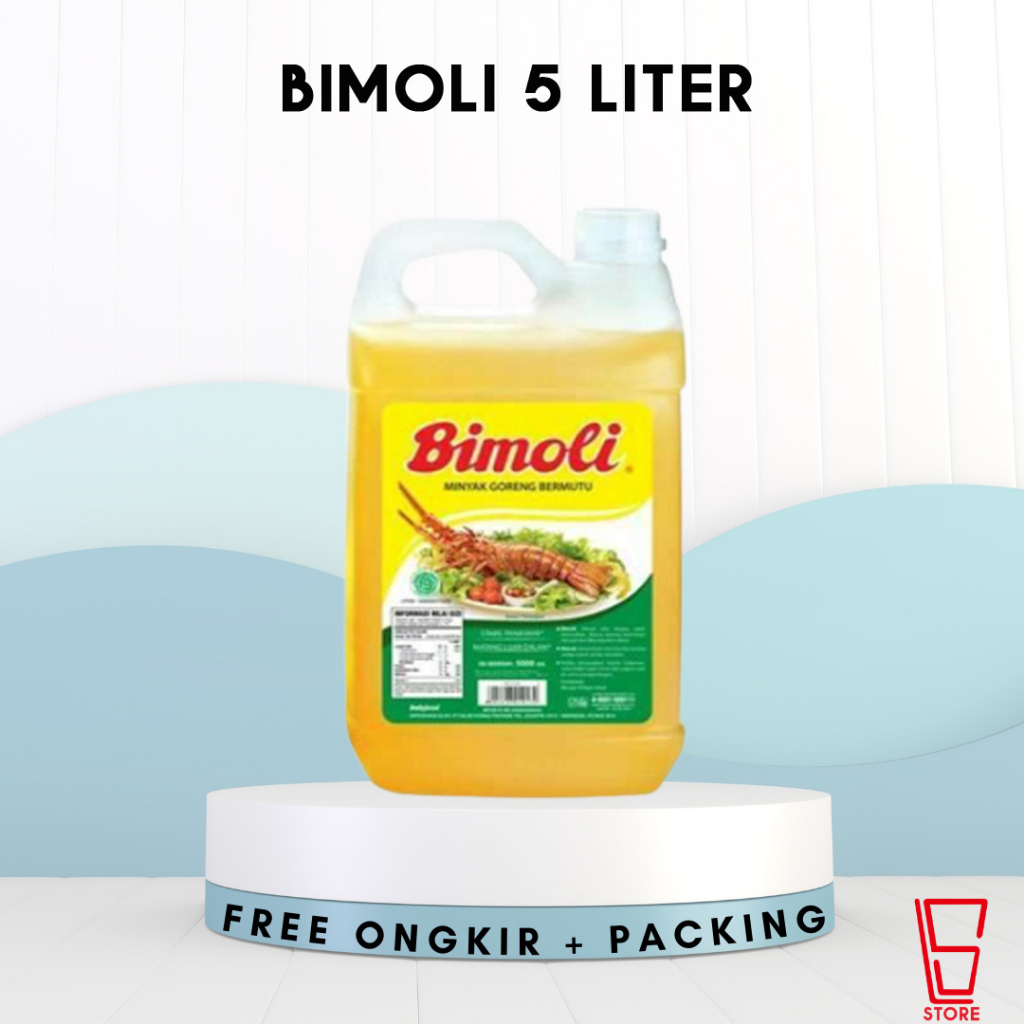 

BIMOLI 5 LITER / MINYAK GORENG BIMOLI 5 LITER / BIMOLI