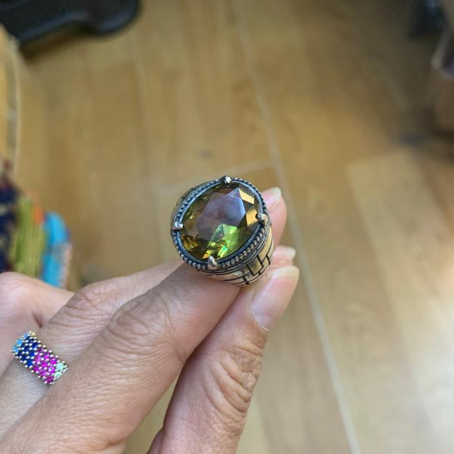 Tokkoe Cincin Cowok Silver 925S S2 Original Turkiye