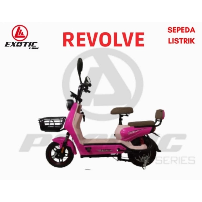 Sepeda Listrik EXOTIC REVOLVE NEW Garansi Resmi