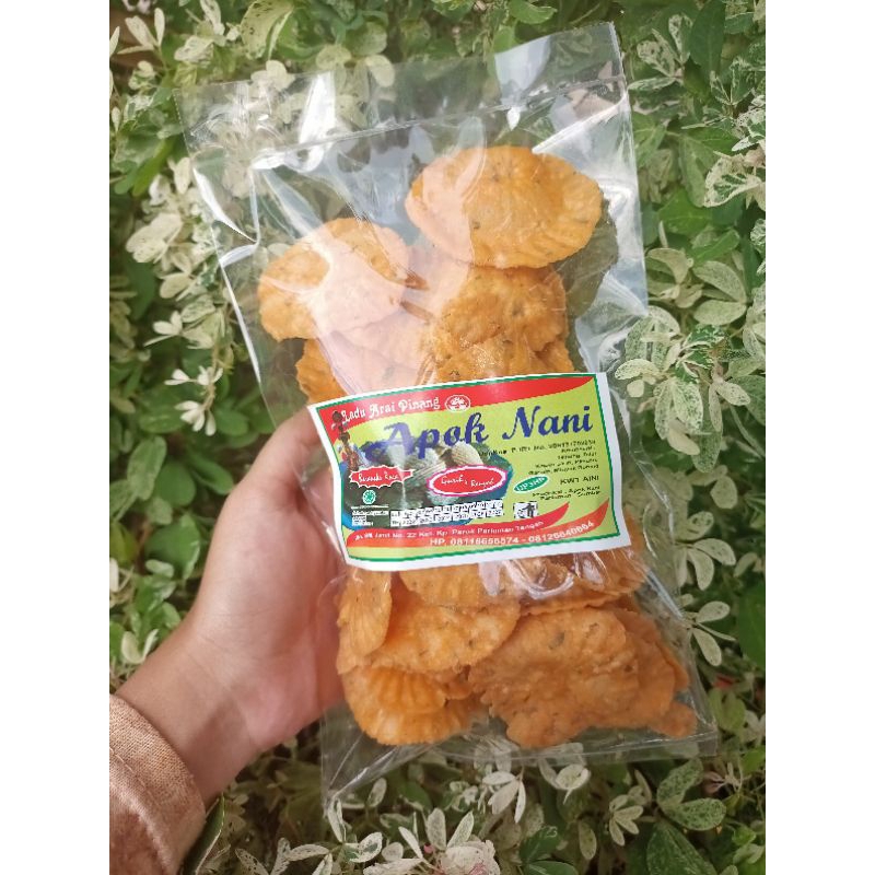 

KERUPUK LADU ARAI PINANG "APOK NANI" 150gr