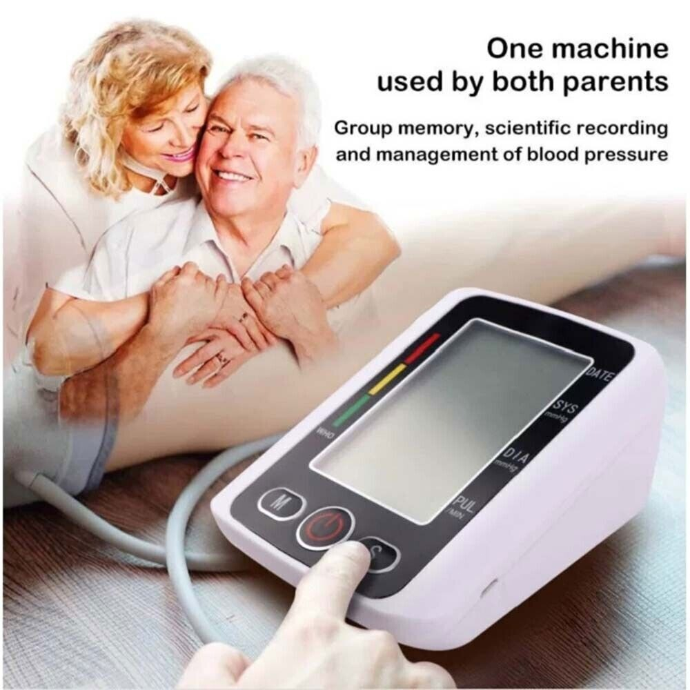 【Penjual Lokal】COD Tekanan Tensi Darah Pengukur Tekanan Darah Tensi Darah Tensimeter Digital Blood Pressure Monitor Electronic Sphygmomanometer