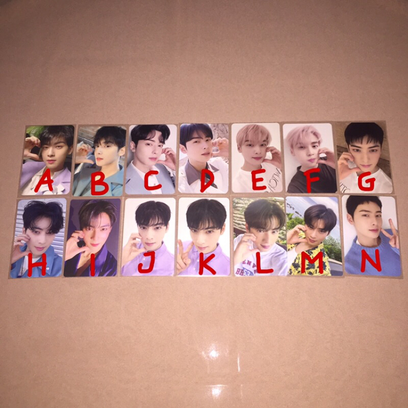 ASTRO PC PHOTOCARD OFFICIAL CHA EUNWOO