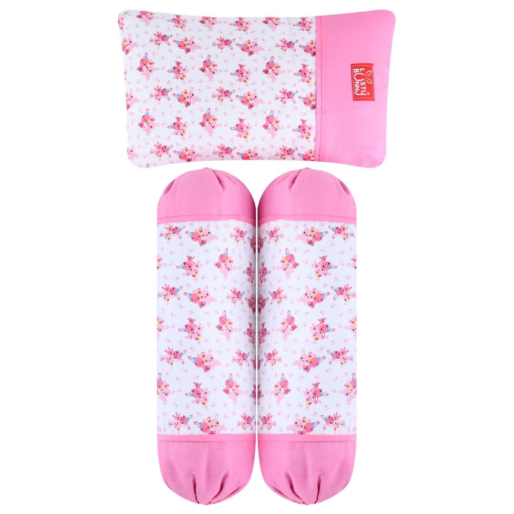 ♥BabyYank♥ Lusty Bunny Bantal Set Guling / Bantal NewBorn / Bantal Tidur Bayi karakter