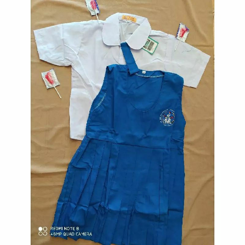 seragam TK seragam TK nasional seragam biru putih pendek terjangkau