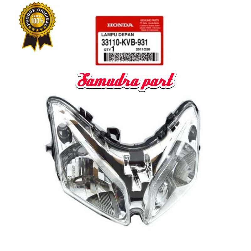 Reflektor lampu depan Vario 110 CW Reflektor Vario 110 original 33110KVB931