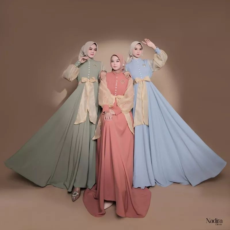 MK NADIRA MAXY DRESS IMPOR GAMIS MISSKAMI