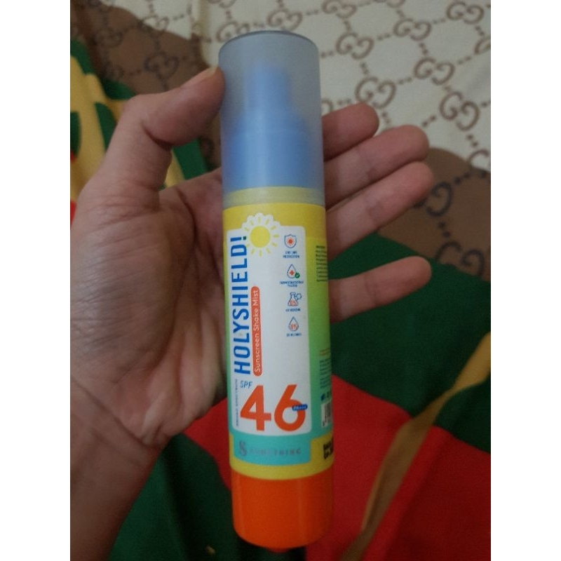 somethinc holyshield sunscreen preloved