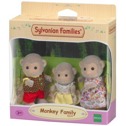 

Dijual Sylvanian Families Boneka Keluarga Monkey Family Set 5214 Limited