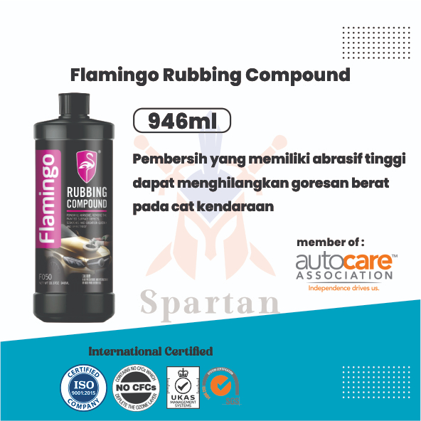 Penghilang baret mobil rubbing compound by Flamingo Rubbing Compound
