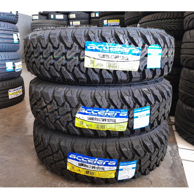 Ban merk ACCELERA MT-01 195 80 R15 Ban mobil katana Ban panter