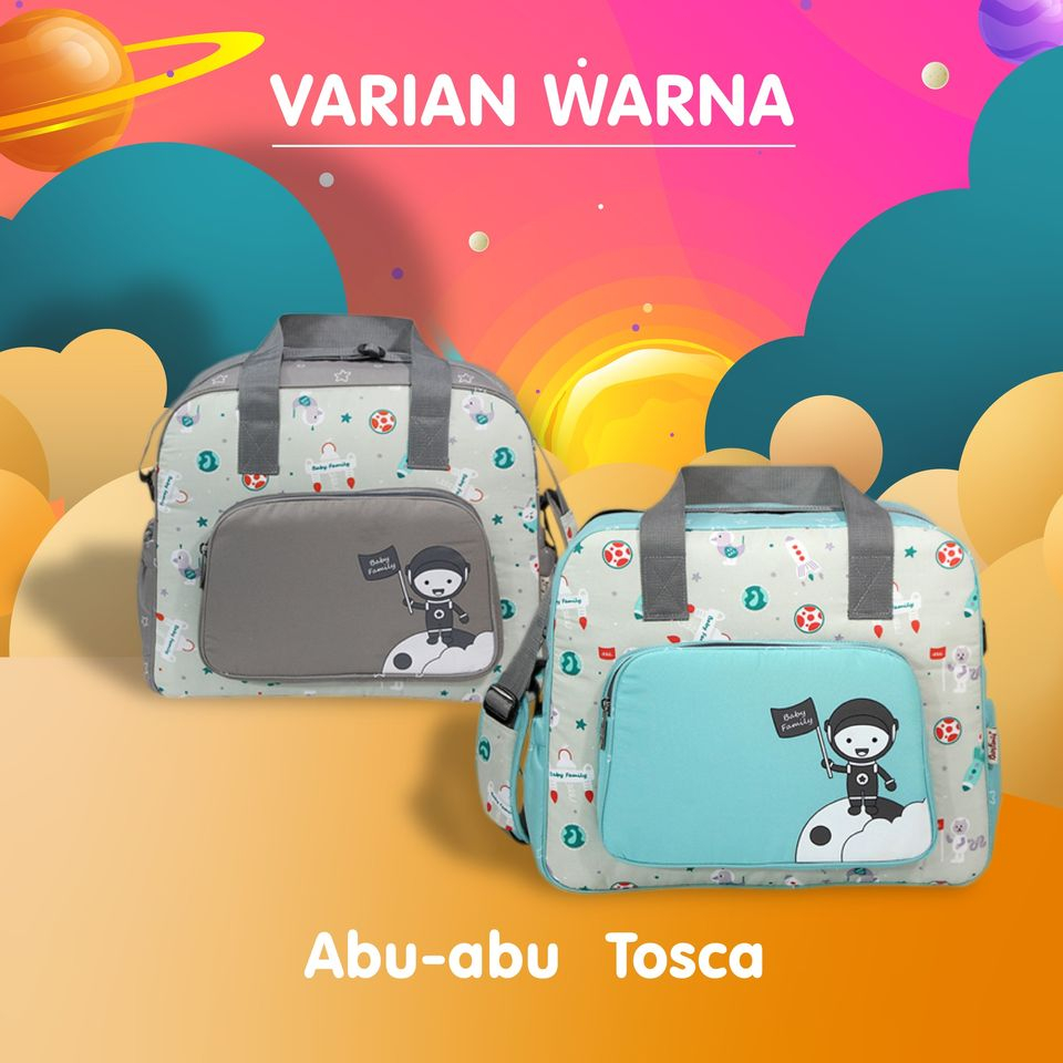 Tas Bayi Besar Baby Scots Baby Family Motif Astronot BFT 7301