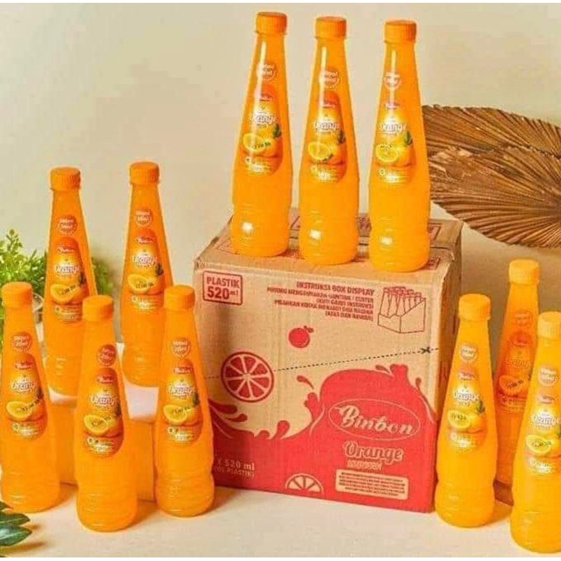 

Sirup Binbon Orange Squash Sirup Jeruk 520 ml