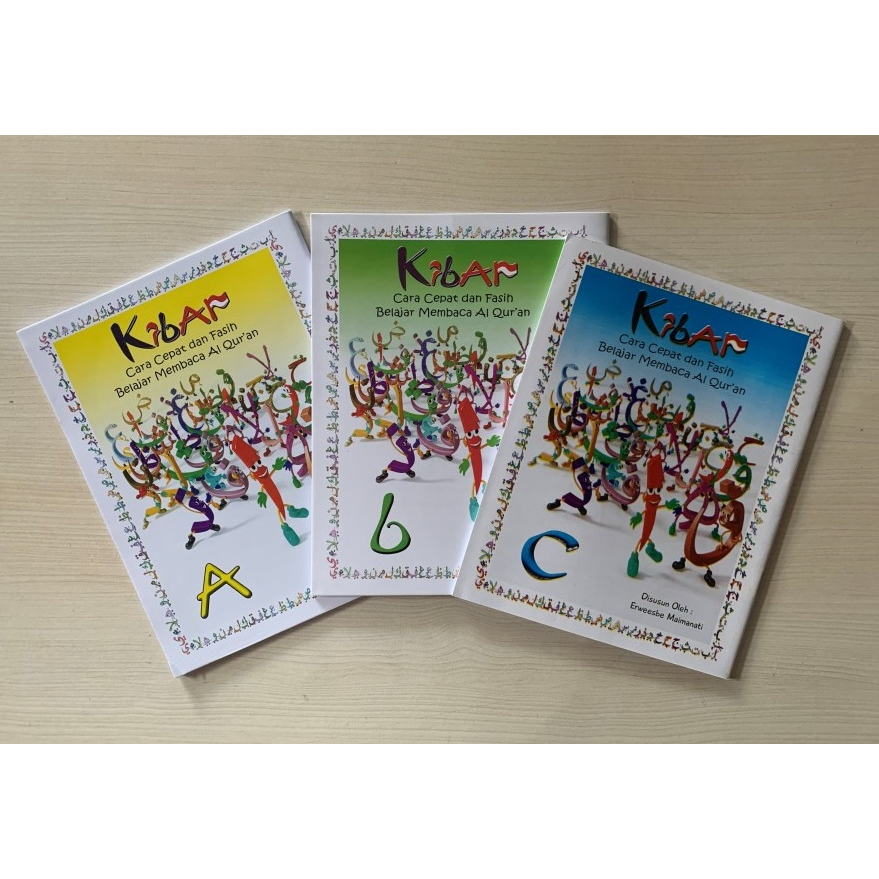 Buku Belajar Mengaji Anak KIBAR A-B-C