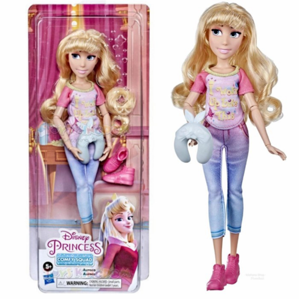 

Dijual Boneka Disney Princess Aurora Comfy Squad - 30cm HASBRO jointed Doll Limited