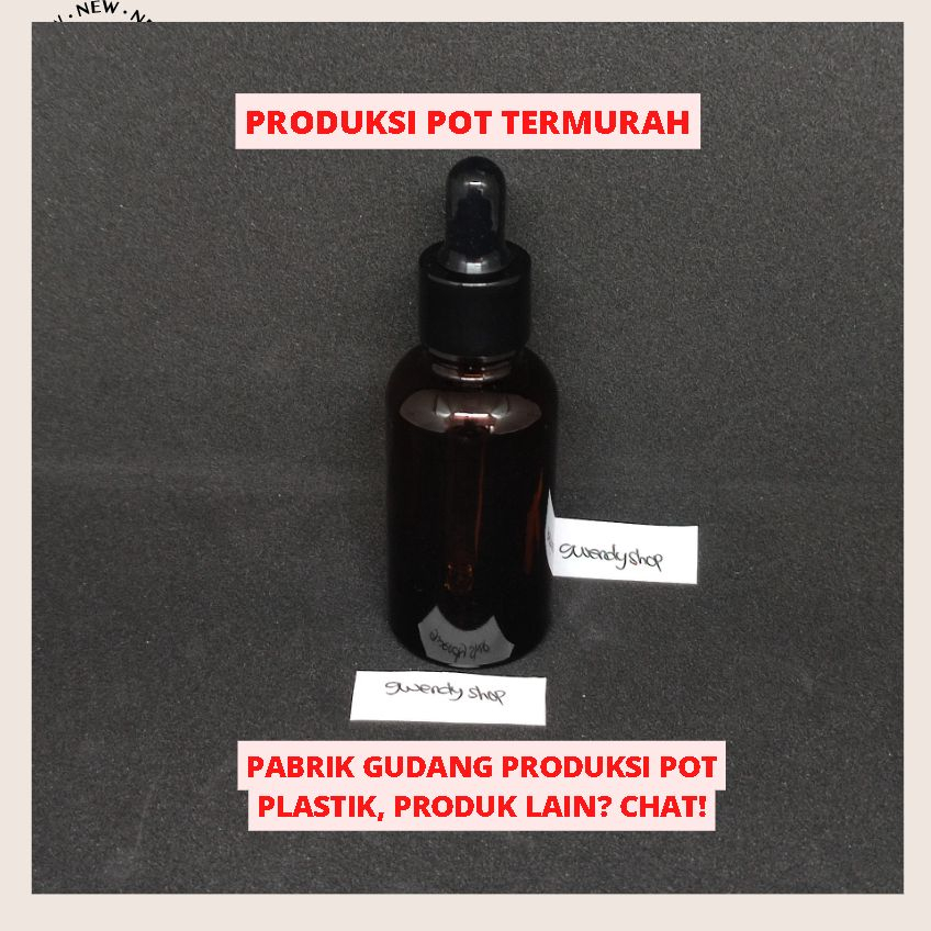[TERMURAH] Botol Pipet 30ML Botol Pipet 30 ml Botol Pipet Kaca 5ml Botol Serum Kaca 30ml Botol Serum
