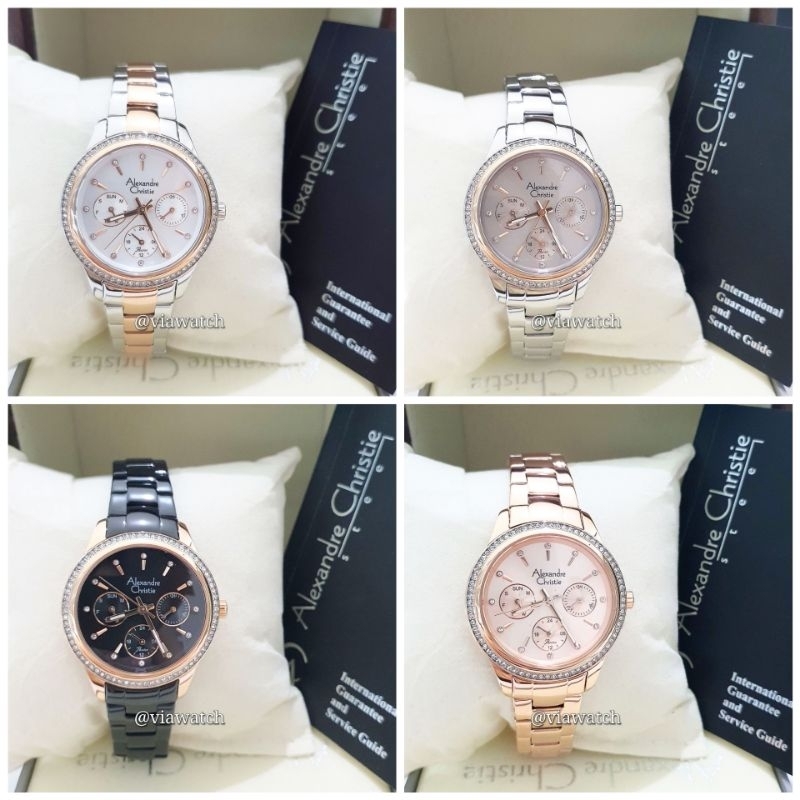 Jam Tangan Wanita Alexandre Christie Ac2a62 Ac 2a62