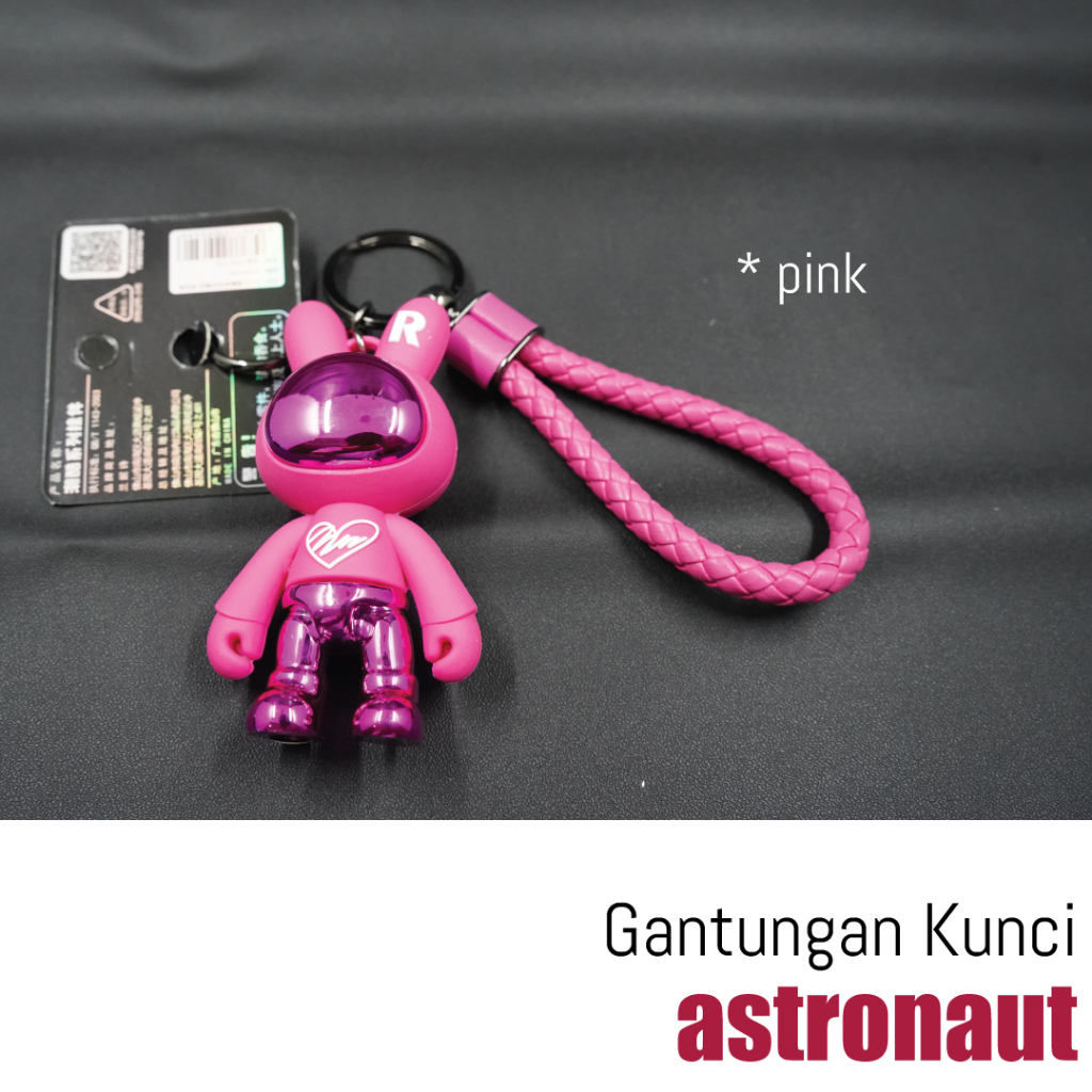 Gantungan kunci astronout / astronot / astronaut