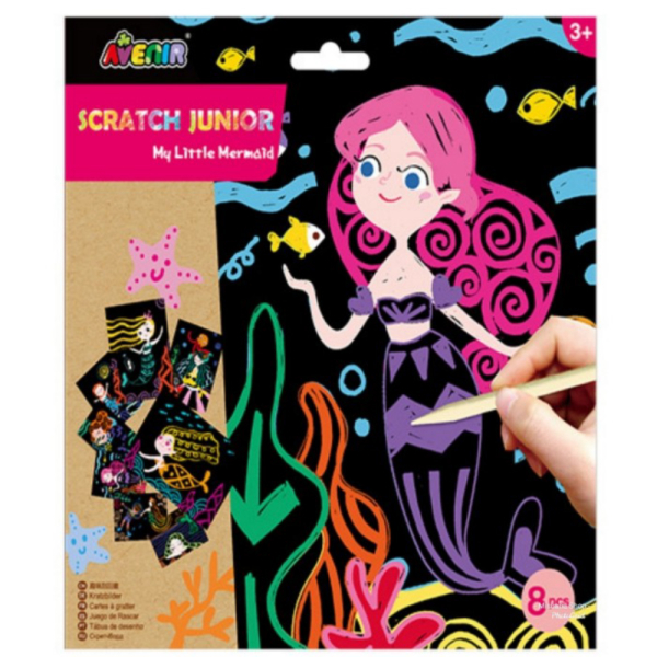 

Promo Avenir Scratch Mermaid Fairy Mainan Kreatif Edukasi Untuk Anak Wanita - Ungu Berkualitas