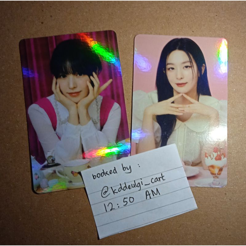 [BOOKED] WENSEUL (Azarine x Red Velvet PC Only)