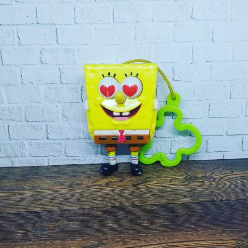 Spongebob kedip Figure Mainan Happy Meal McD Viacom