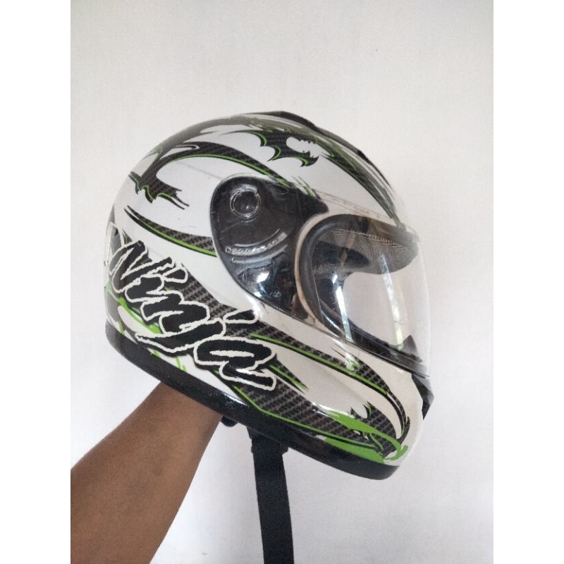 Helm Ninja RR / Helm Kawasaki Ninja Original Second
