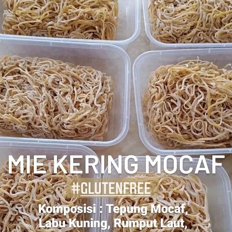 

Mie Kering Gluten Free, Egg Free - Tanpa Terigu, Tanpa Telur /Goreng/MSG/Pengawet (BOX isi 2 bungkus)