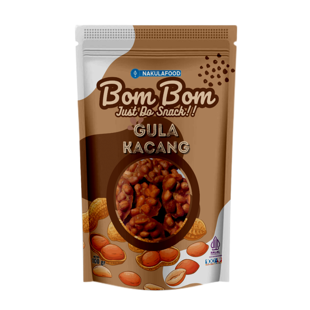 

Nakula Food Snack Bombom Gula Kacang 100gr