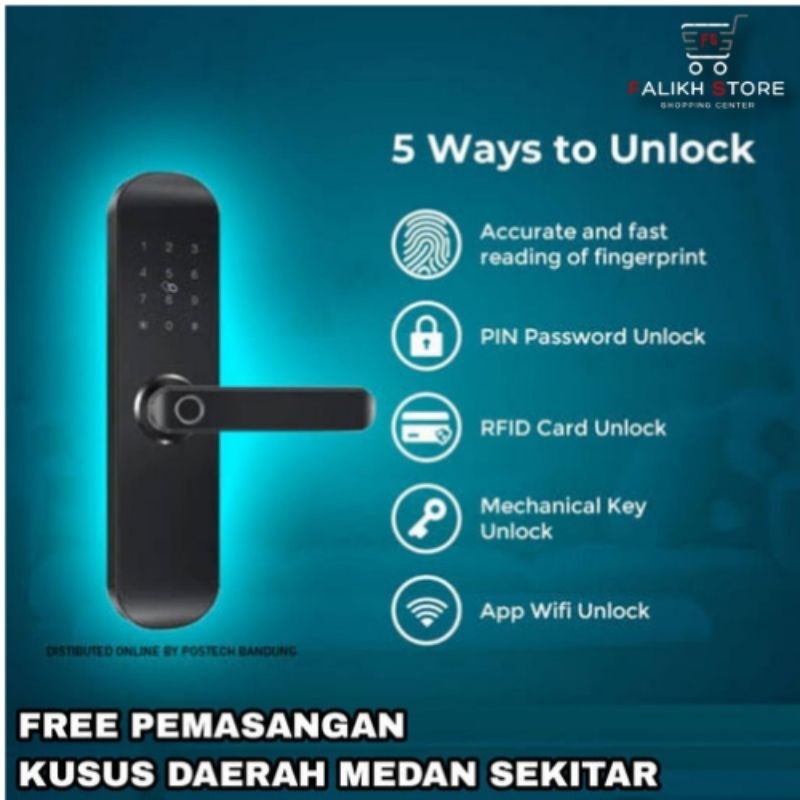 BARDI SMARTDOORLOCK - PINTU SIDIK JARI